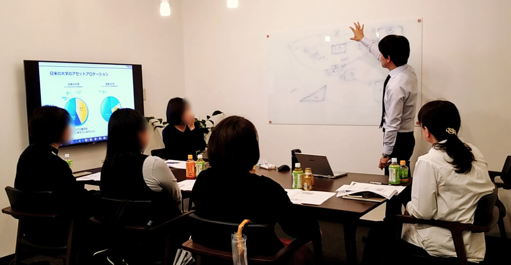 お金を学ぼう会風景